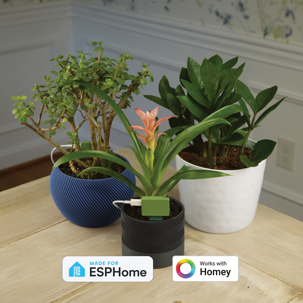 Automate Your Plant Care and Agriculture with the Apollo PUMP-1 and PLT-1 Smart Sensor Combo