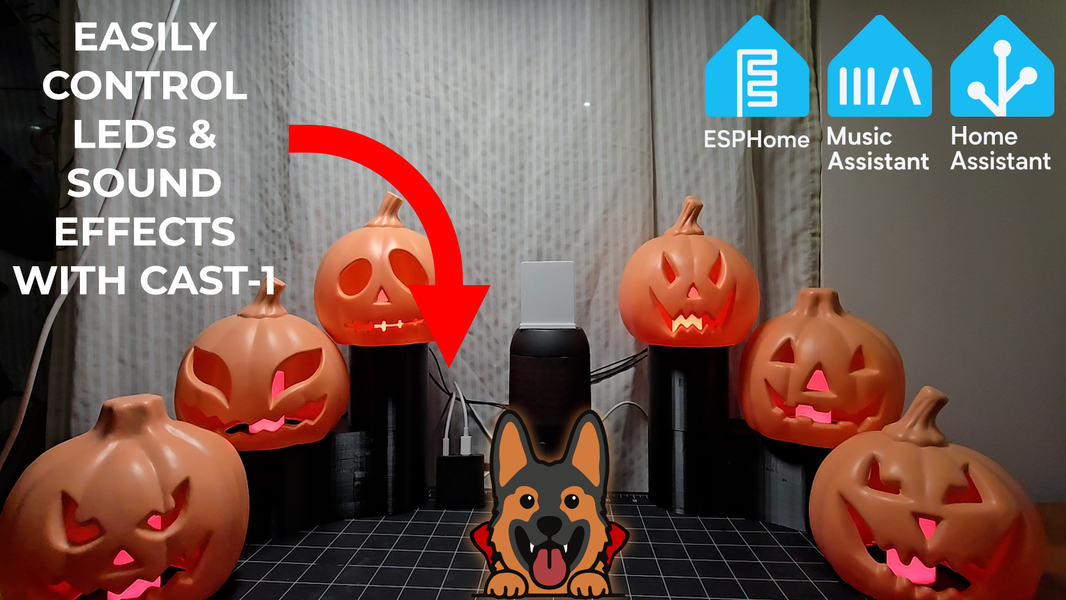 Halloween Motion Sensor Lights and Sounds for Home Assistant
